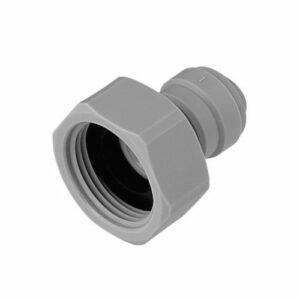 Terminale diritto femmina Ø tubo - filetto BSP 3/8" x 3/4" - AFAB0609F-1