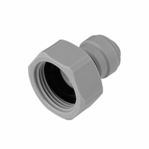 Terminale diritto femmina Ø tubo - filetto BSP 1/2" x 3/4" - AFAB0709F-1