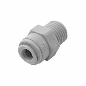 Terminale diritto tubo Ø - filetto conico NPTF 3/8" x 1/4 - AMC0604