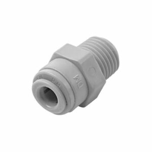 Terminale diritto tubo Ø - filetto conico NPTF 3/8" x 1/2 - AMC0607