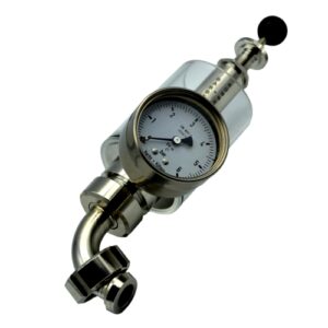 "Spund Apparat" - Regolatore di pressione Acciaio Inox - Mod. "Dukton"