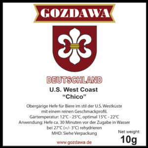 Lievito Gozdawa U.S. West Coast "Chico" gr. 10