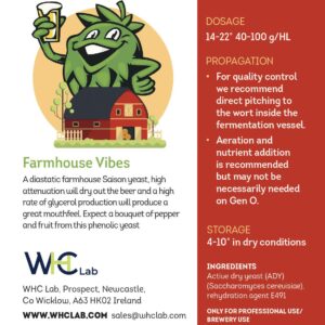 Lievito WHC LABs  - FarmHouse Vibes 500 g.